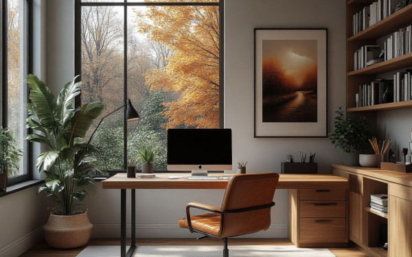 Интерьер рабочего кабинета