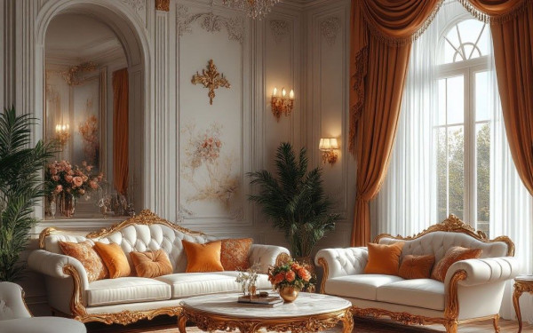 Рококо в интерьере