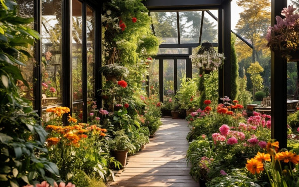 Как сделать зимний сад