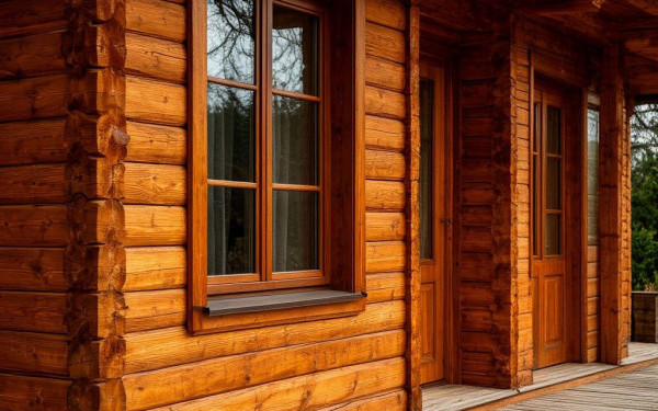Тренды в отделке домов деревом