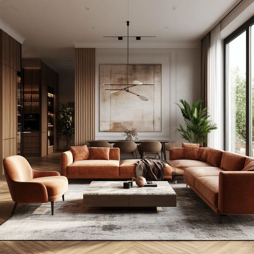 Контемпорари в интерьере