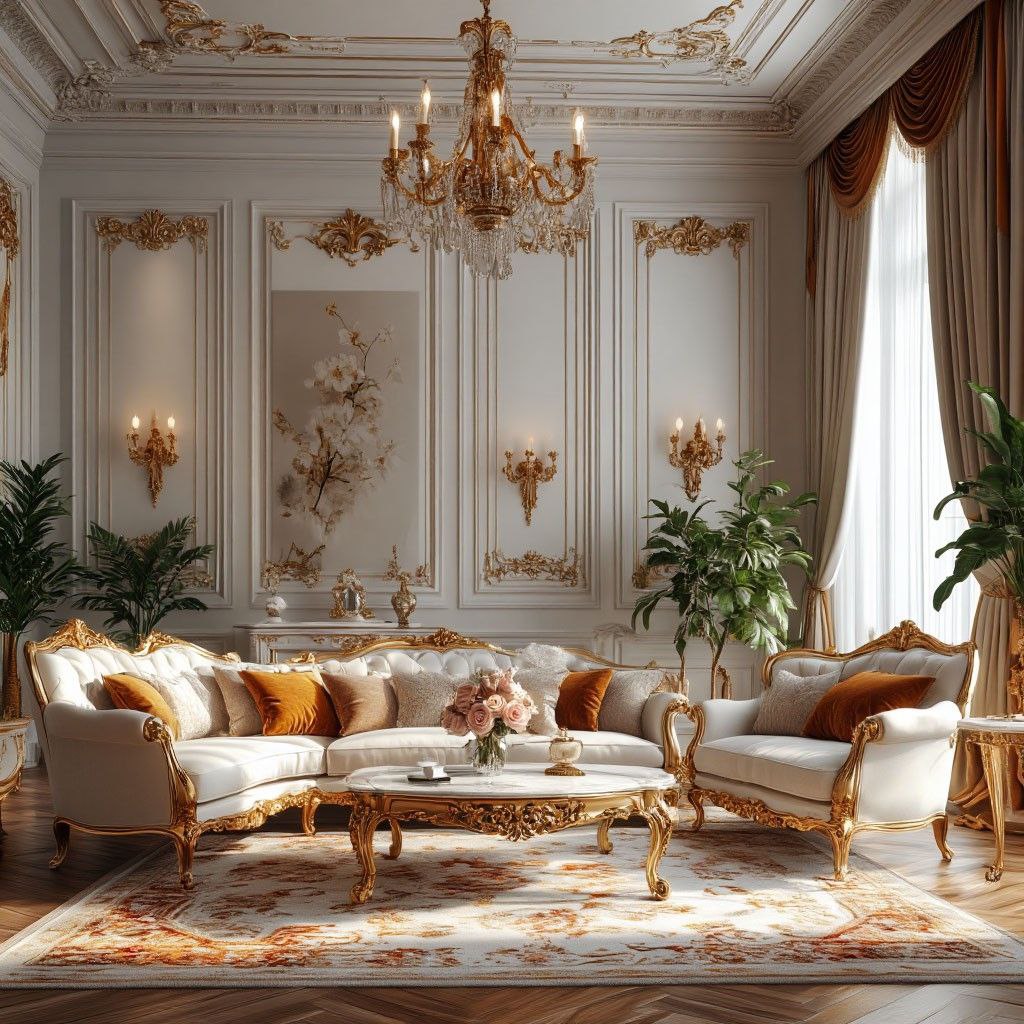 Рококо в интерьере