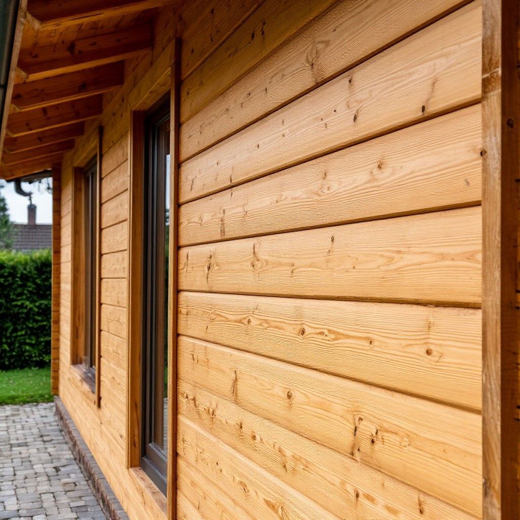 Тренды в отделке домов деревом