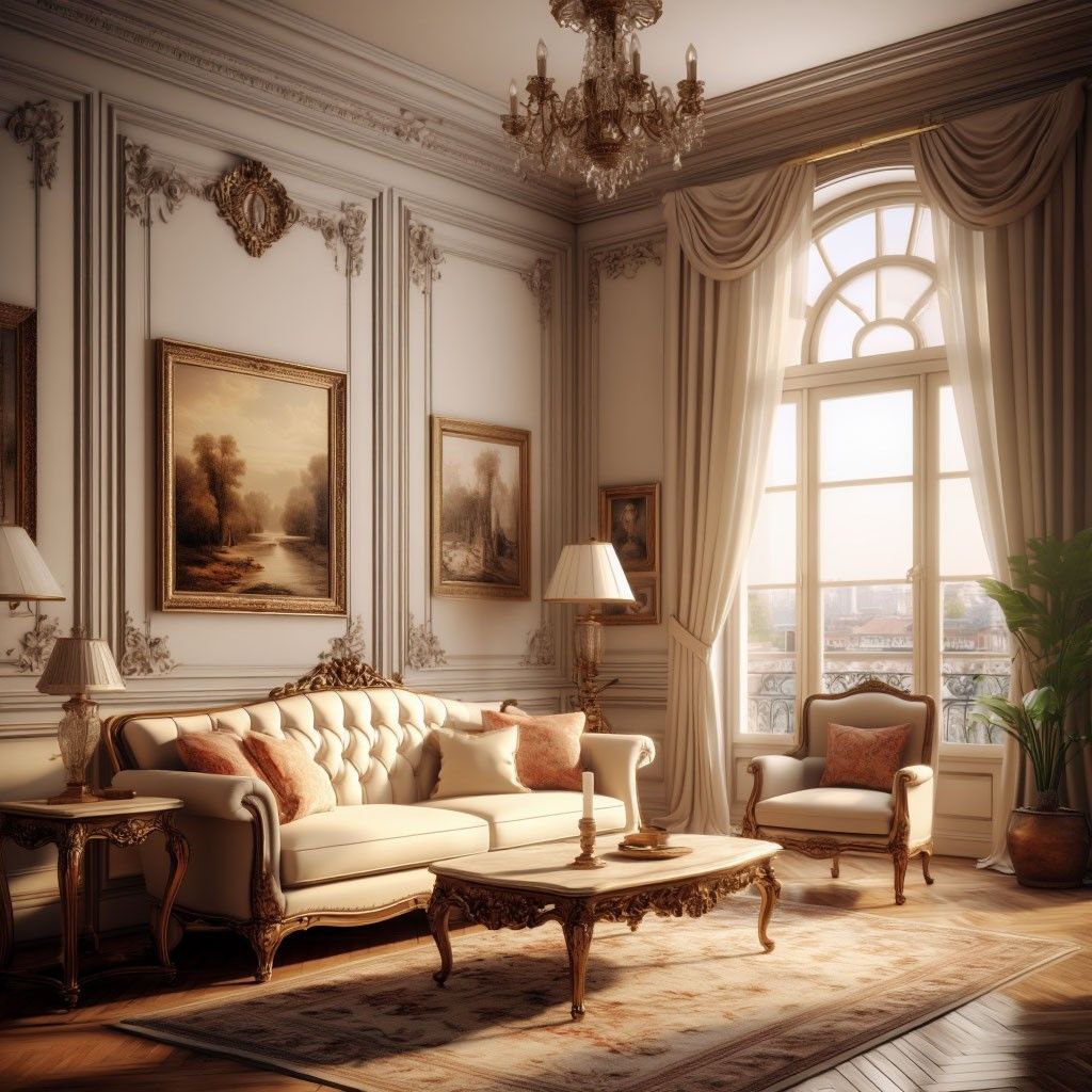 Викторианский стиль в интерьере